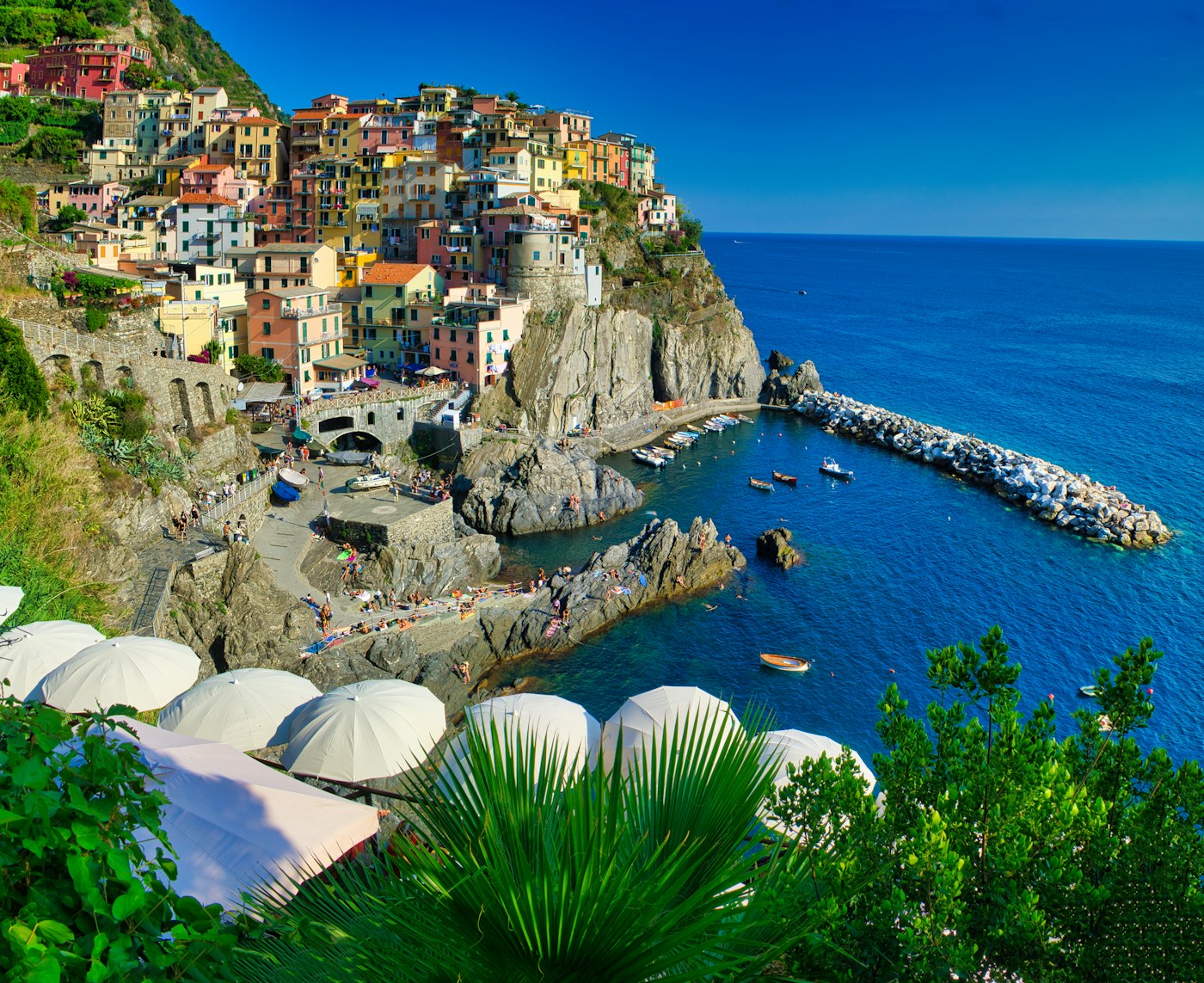 Colorful seaside village in Cinque Terre